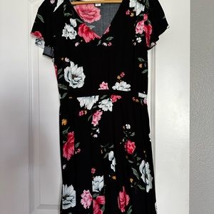 Cute A-line pull over cotton dress